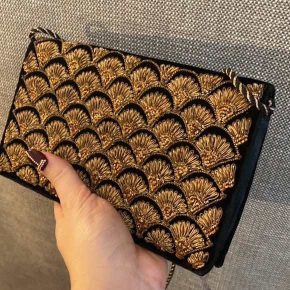 Handmade sequins vintage bag for special occasions and events - Picture 9 of 9